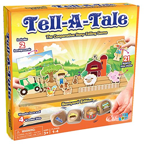 EPHIIONIY Getta1Games Tell-a-Tale Juego (Barnyard Edition)