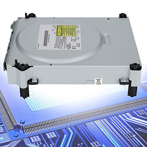 Esenlong Unidad de juego para Xbox 360, unidad de DVD externa, consola de juegos profesional, kit de repuesto compatible para Xbox 360 DG-16D2S