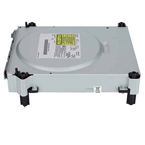 Esenlong Unidad de juego para Xbox 360, unidad de DVD externa, consola de juegos profesional, kit de repuesto compatible para Xbox 360 DG-16D2S