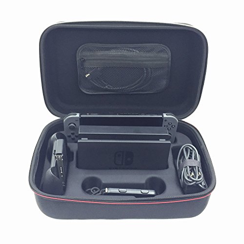 ETbotu Compatible with Nintendo Switch PRO Controller Consola de juegos funda para bolsa de viaje portátil protección interior acolchada para accesorios de juego