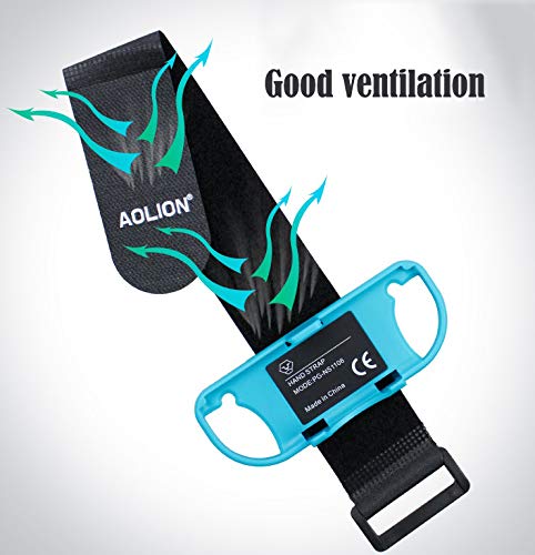 ETbotu - Pulsera de Juego, 1 par de Correas elásticas Ajustables con Correa de Juego Compatible con Nintendo Dance Joy-con Controlador de Correa de muñeca