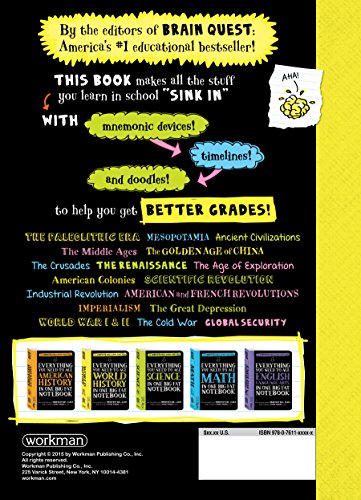 EVERYTHING YOU NEED TO ACE WOR: The Complete Middle School Study Guide (Big Fat Notebooks)