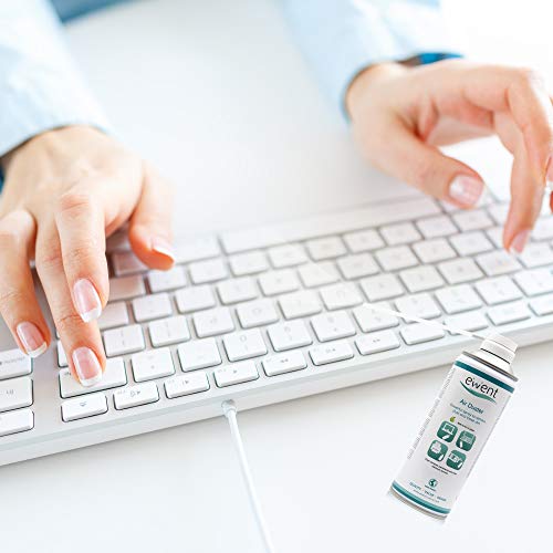 Ewent EW5605 - Spray de aire comprimido, 400 ml con aroma a manzana dulce. esencia de manzana aire comprimido perfumado