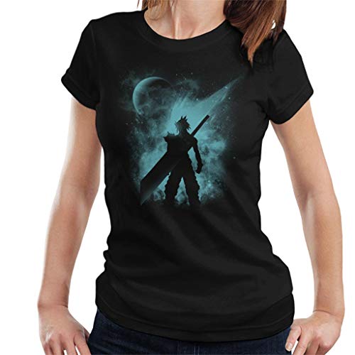 Ex Soldier Sihouette Cloud Strife Final Fantasy VII Women's T-Shirt