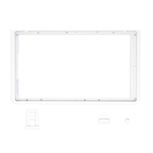 eXtremeRate Carcasa Delantera para Nintendo Switch Marco Frontal de Pantalla Shell Placa Frontal con Volumen Arriba/Abajo Encendido Botones para Nintendo Switch-No Incluye Consola(Blanco)