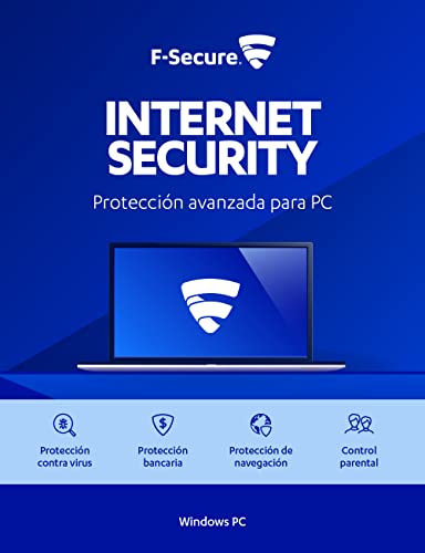 F-Secure Internet Security | 1 Dispositivo | 1 Año | Código de activación PC enviado por email