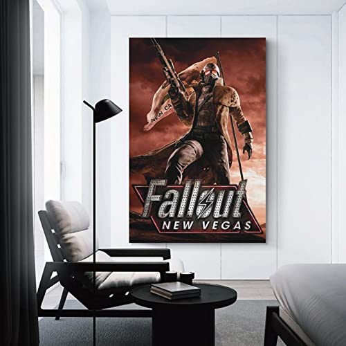 Fallout New Vegas - Póster de papel pintado para pared, diseño moderno de las Vegas, 40 x 60 cm