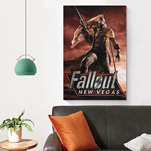 Fallout New Vegas - Póster de papel pintado para pared, diseño moderno de las Vegas, 40 x 60 cm