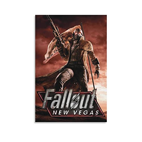 Fallout New Vegas - Póster de papel pintado para pared, diseño moderno de las Vegas, 40 x 60 cm