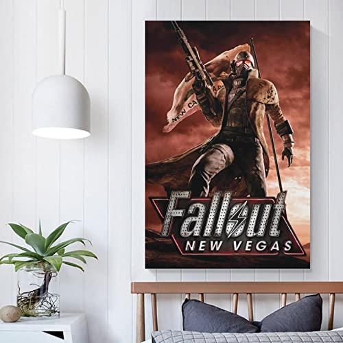 Fallout New Vegas - Póster de papel pintado para pared, diseño moderno de las Vegas, 40 x 60 cm