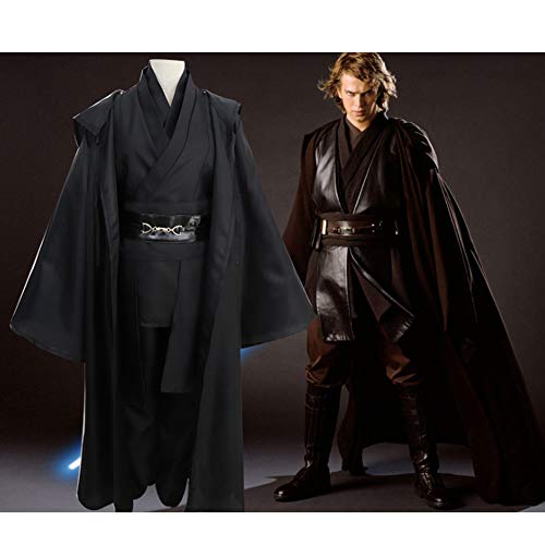 Fanstyle Star Wars Cosplay Disfraz Jedi Knight Establece Traje Anakin Sith Capa Tops Pantalones 7pcs