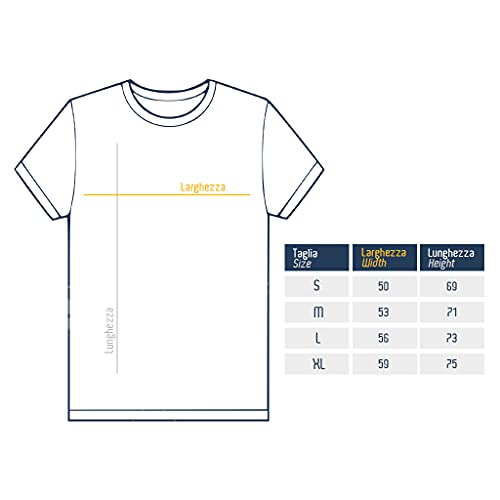 Fanta Universe Destiny Force - Camiseta Hombre - 100% Algodón (S, Negro)