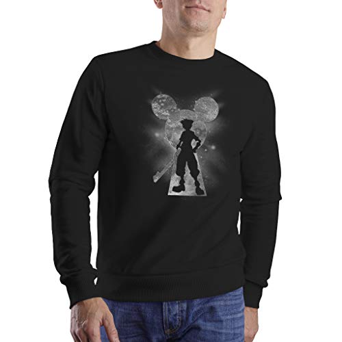 Fanta Universe Destiny Force - Sudadera Hombre - 50% Algodón (L, Negro)