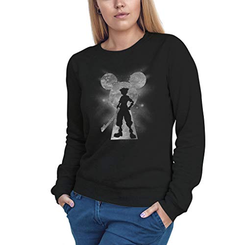Fanta Universe Destiny Force - Sudadera Mujer - 50% Algodón (L, Negro)