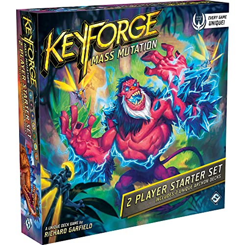 Fantasy Flight Games FFGKF11 KeyForge: Mass Mutation Starter Set, Mixed Colours