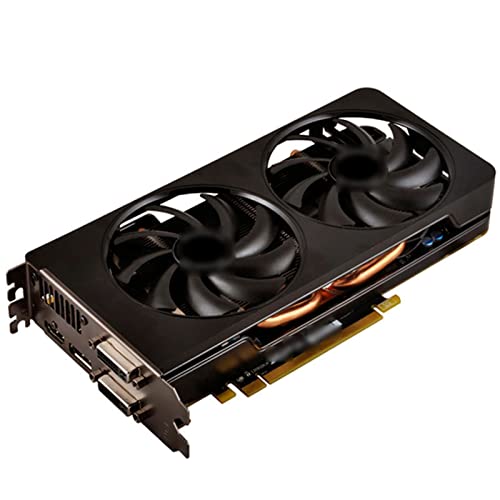 Fit for XFX R9 270 270A 2GB Tarjeta de Video 256Bit GDDR5 Tarjetas gráficas para AMD R9 200 Series Tarjetas VGA RX560 570, 580, 460, 470, 480