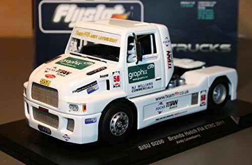 Fly Slot - Scalextric slot flyslot 201101 truck sisu si250 brands hatch fia etrc 2011 andy l.