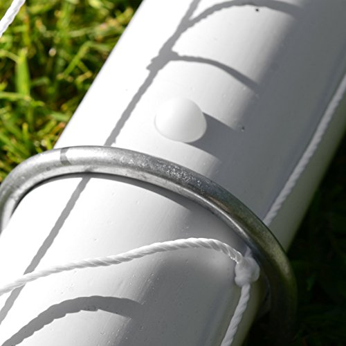 FORZA Porterías de Fútbol PVC para Jardín/Entrenamientos – Postes de Fútbol Impermeables con Red - Arco para Niños (6 Tamaños) (3m x 2m)