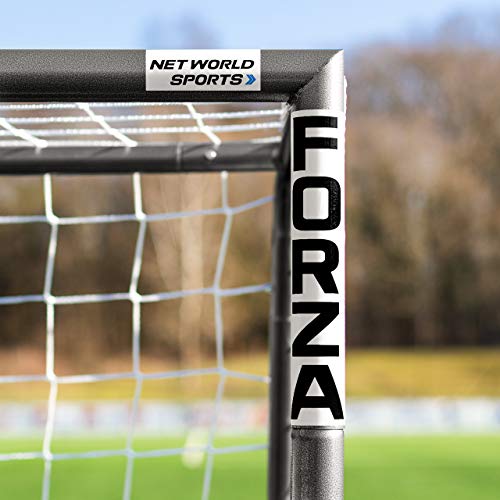 FORZA Steel42 Portería de Fútbol - Postes de Acero Galvanizado (Variedad de Tamaños) (3m x 2m)