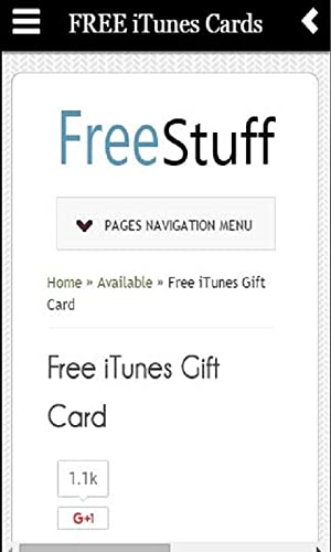 FREE iTunes Cards