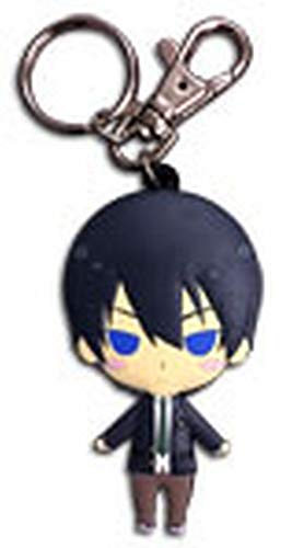 Free! Key Chain - SD Haruka PVC Llaveros Porte-clés en PVC Anime Merchandise japonés Comic
