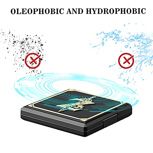 Funda para Juegos Nintendo Switch - 12 Ranuras para Almacenamiento de Tarjetas de Juego y 12 Ranuras para Tarjetas SD,Portátil y Delgado,Estuche para Nintendo Switch Lite NS Juego (Black Zelda Sword)