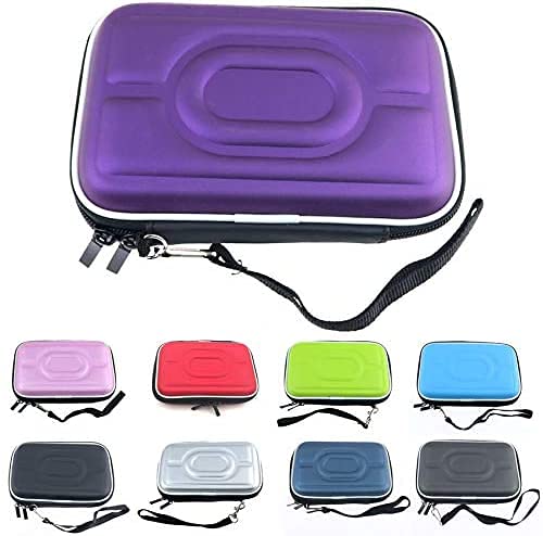 Funda protectora de viaje EVA para estuche rígido de almacenamiento de repuesto para Game Boy Advance Color Pocket GBA GBC GBP Consola para Nintendo DS Lite NDSL NDSi (verde)