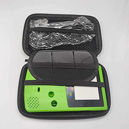 Funda protectora de viaje EVA para estuche rígido de almacenamiento de repuesto para Game Boy Advance Color Pocket GBA GBC GBP Consola para Nintendo DS Lite NDSL NDSi (verde)