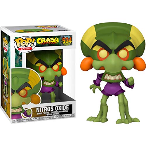 Funko - Pop! Games: Crash Bandicoot - Nitros Oxide Figura De Vinil, Multicolor (43345)