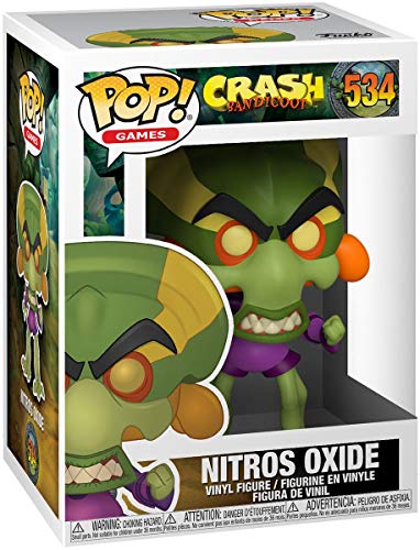 Funko - Pop! Games: Crash Bandicoot - Nitros Oxide Figura De Vinil, Multicolor (43345)