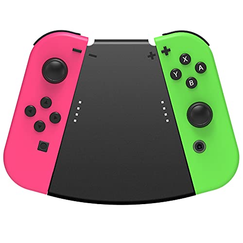FYOUNG 5 en 1 Paquete de Conectores de Agarres para Manos para Nintendo Switch Joy con Controller con Correa, Game Handle Connector para Joy Cons Mandos