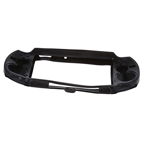 Gaetooely Carcasa Funda de Silicona para PS Vita PSV, Negro