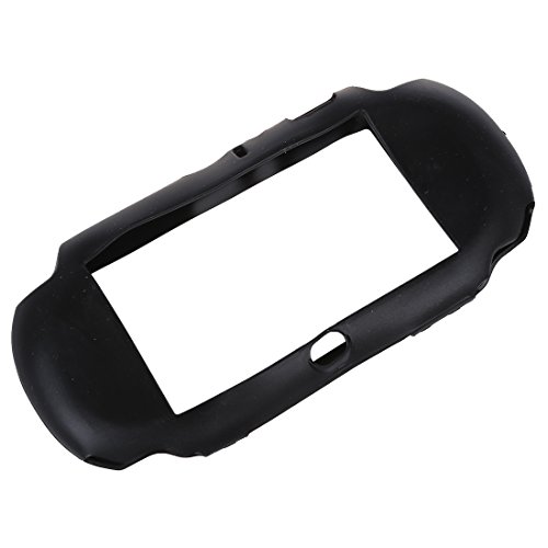Gaetooely Carcasa Funda de Silicona para PS Vita PSV, Negro