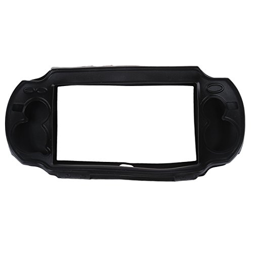 Gaetooely Carcasa Funda de Silicona para PS Vita PSV, Negro