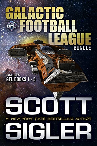Galactic Football League Bundle: Space opera adventure with aliens, intruigue, and sports superstars (English Edition)