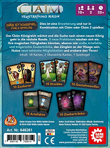 Game Factory - Claim Verstärkung: Magie