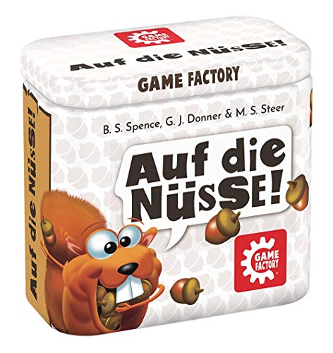 Game Factory Dados en una práctica Caja de Metal, Juego de Viaje, para Adultos y niños a Partir de 8 años (646273)
