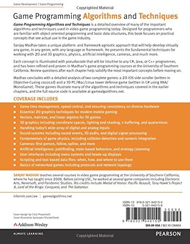 Game Programming Algorithms and Techniques: A Platform-Agnostic Approach (Game Design)