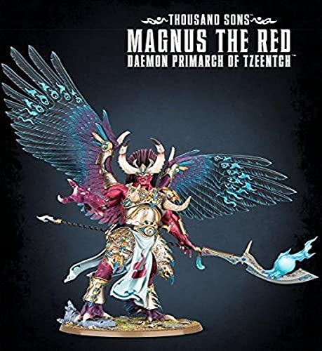Games Workshop Warhammer 40K Thousand Sons Magnus The Red Daemon Primarch of Tzeentch
