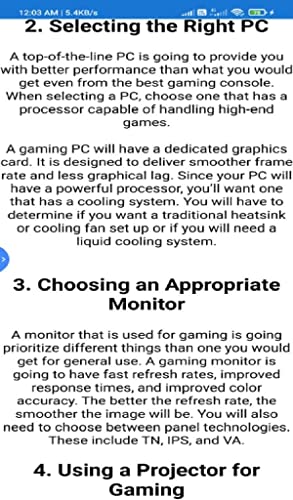 Gaming Setup Guide