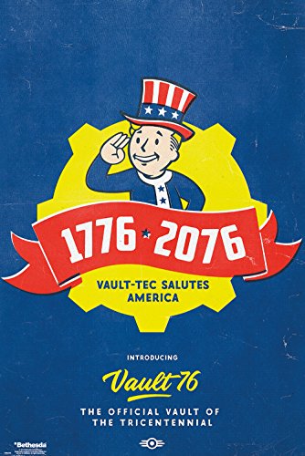 GB Eye, Fallout 76, Tricentennial, Maxi Poster 61x91.5cm