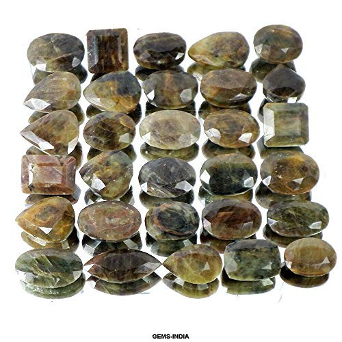 gemsindia 5120 Ct/30 PC Natural Sin tratar Multi Color Zafiro Mezcla Corte Gemas Al Por Mayor Lote