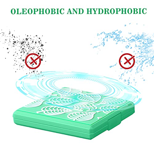 Genrics Funda de Juegos Compatible con Nintendo Switch con 12 Ranuras para Almacenamiento de Tarjetas de Juego y 12 Ranuras para Tarjetas SD, Estuche para Nintendo Switch Lite NS (Hoja Verde)