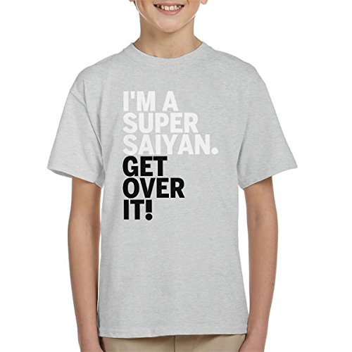 Get Over It Saiyan Dragon Ball Z Kid's T-Shirt