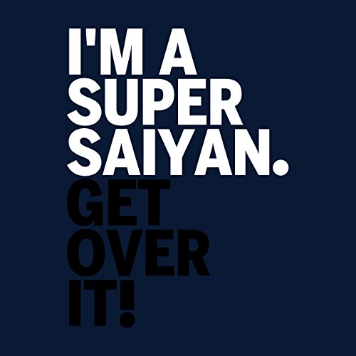 Get Over It Saiyan Dragon Ball Z Men's Varsity Jacket