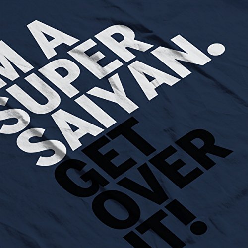 Get Over It Saiyan Dragon Ball Z Men's Varsity Jacket