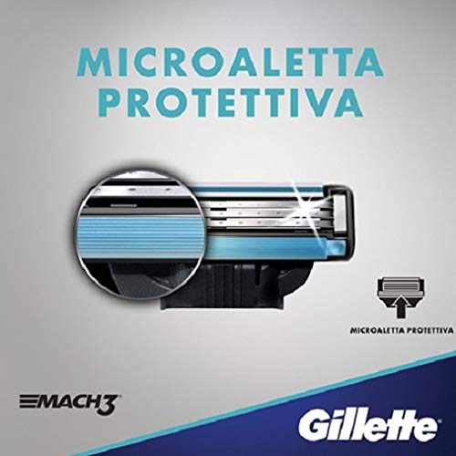 Gillette Mach 3 cuchillas, 1er Pack (1 x 8 unidades)
