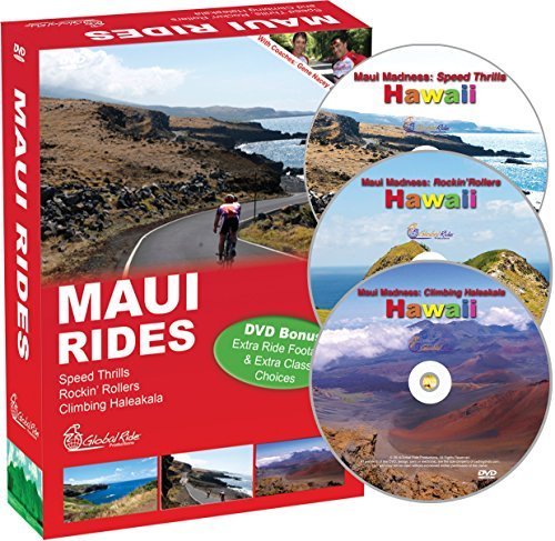 Global Ride: Maui Series Virtual Cycling DVDs Box Set