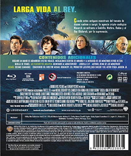 Godzilla: Rey De Los Monstruos Blu-Ray [Blu-ray]