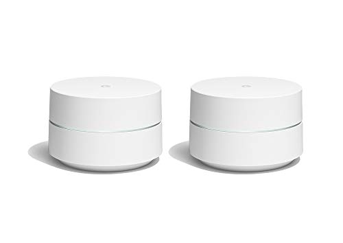 Google Router WiFi Wireless Bluetooth Color Blanco Blanco weiß Pack de 2